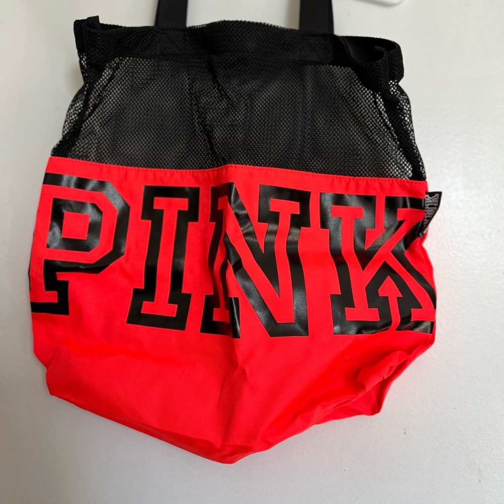 Pink bag.